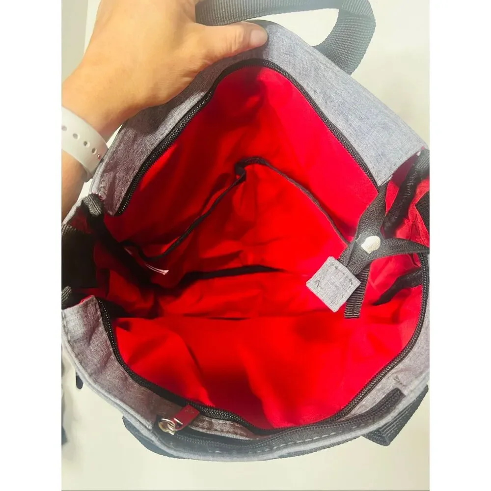 Skip Hop Gray Black Unisex Baby Bag